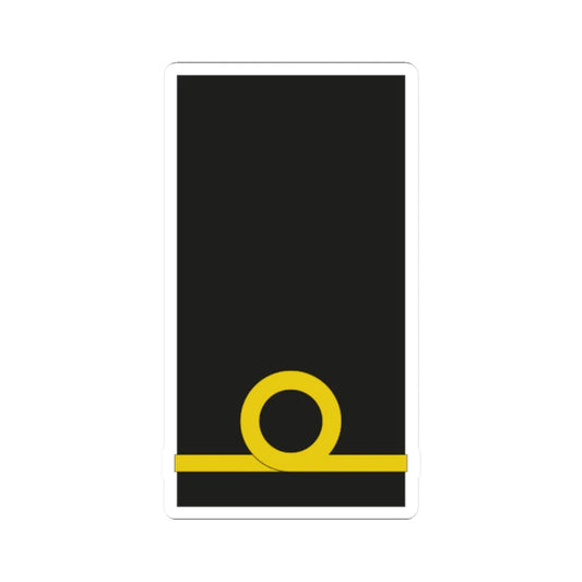 POR Navy OFD (Portugal) (Military Rank) STICKER Vinyl Kiss-Cut Decal 2 Inch White - The Sticker Space