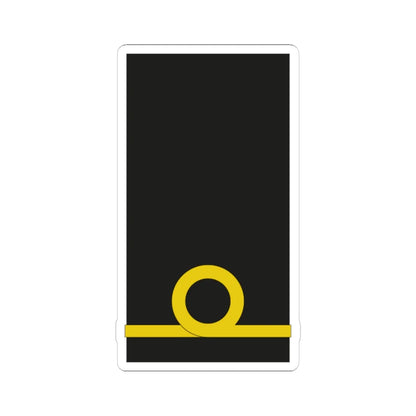 POR Navy OFD (Portugal) (Military Rank) STICKER Vinyl Kiss-Cut Decal 6 Inch White - The Sticker Space