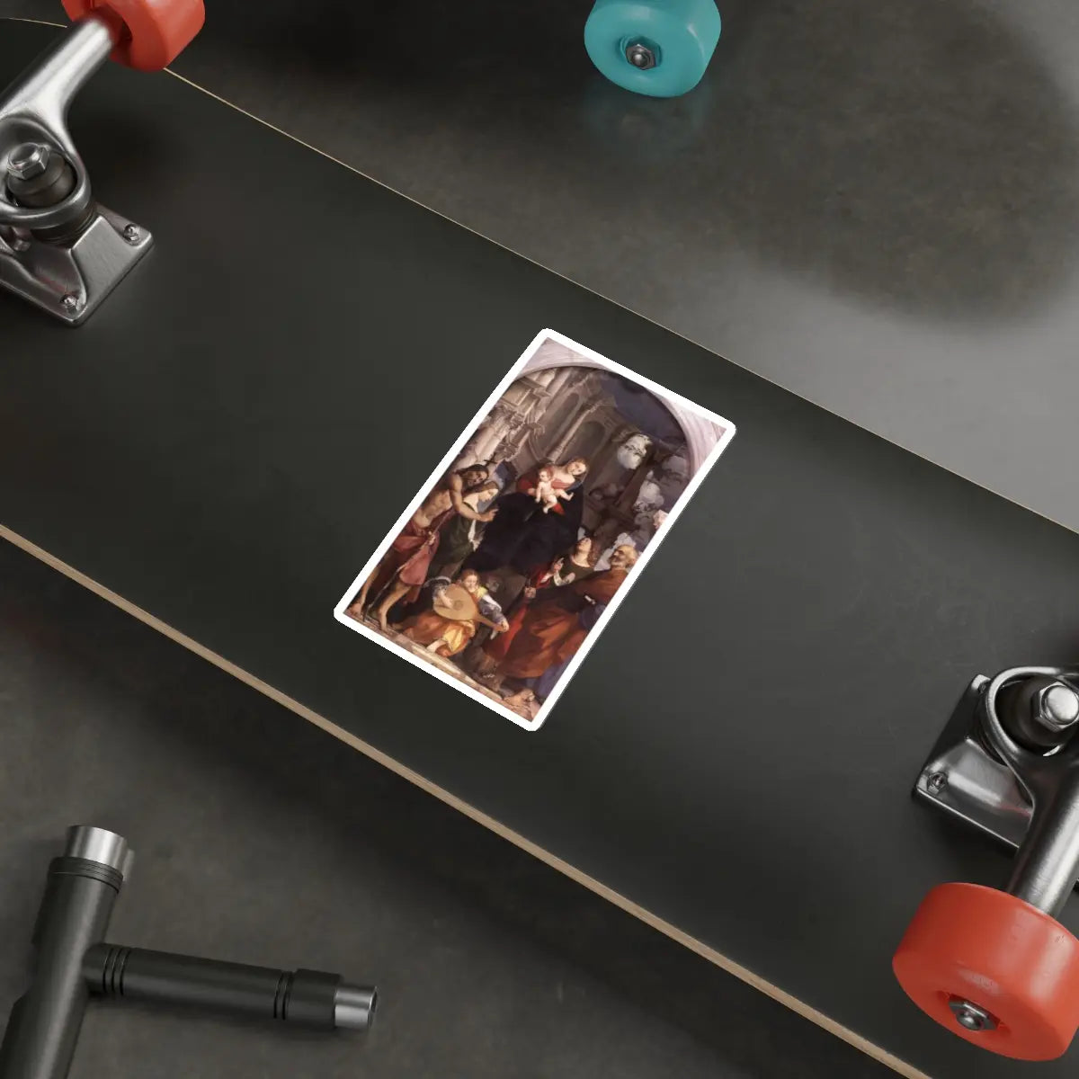 SKU:89266749255281481802 Sticker types:White Shape:Die-Cut Sizes:5" × 5"