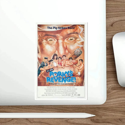 Porky's Revenge 1985 Movie Poster STICKER Vinyl Die-Cut Decal - The Sticker Space