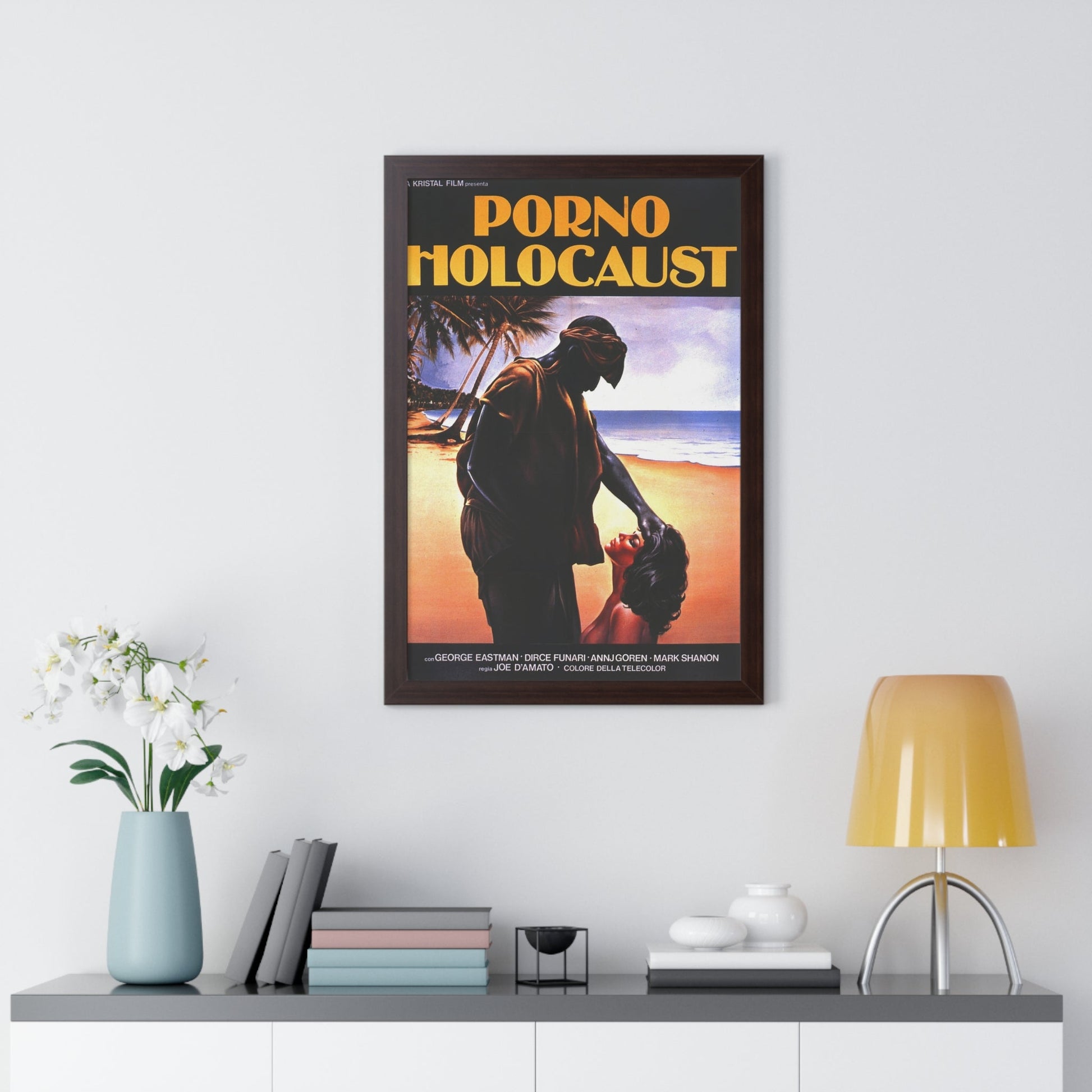 PORNO HOLOCAUST 1981 - Framed Movie Poster-The Sticker Space