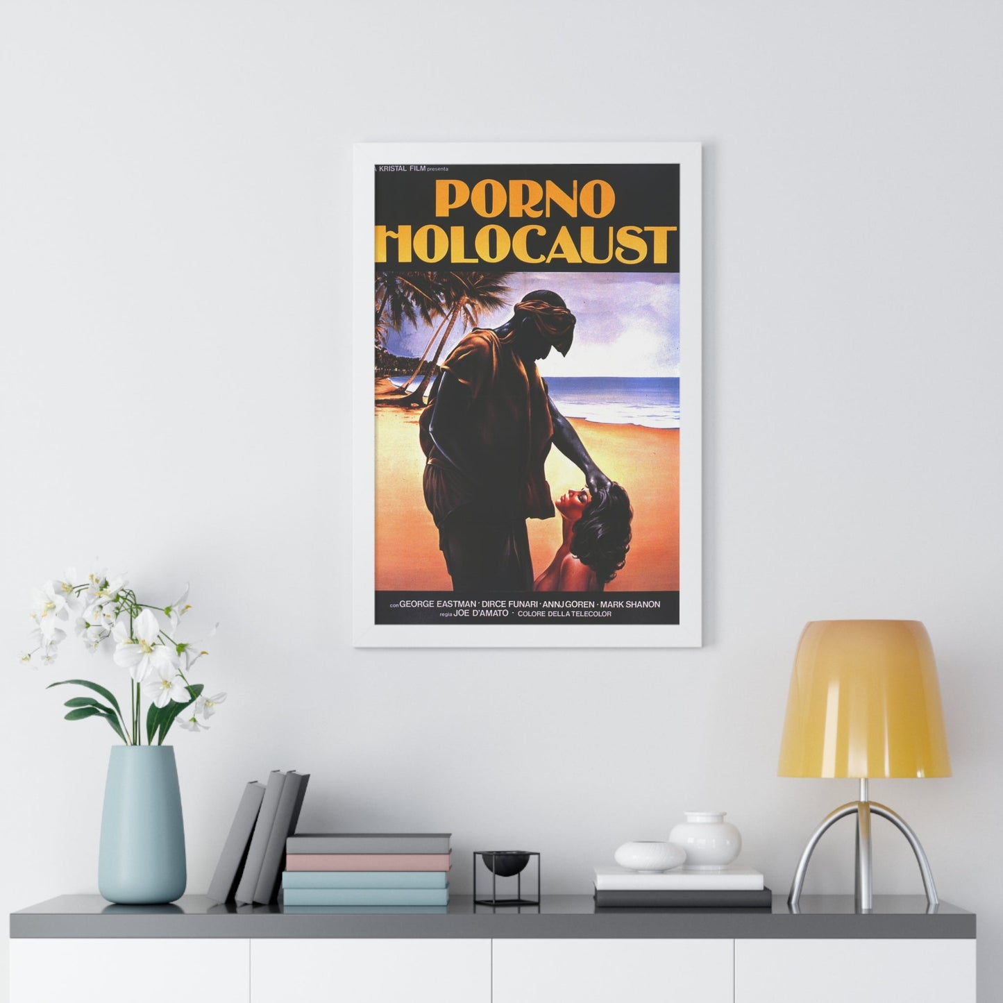 PORNO HOLOCAUST 1981 - Framed Movie Poster-The Sticker Space