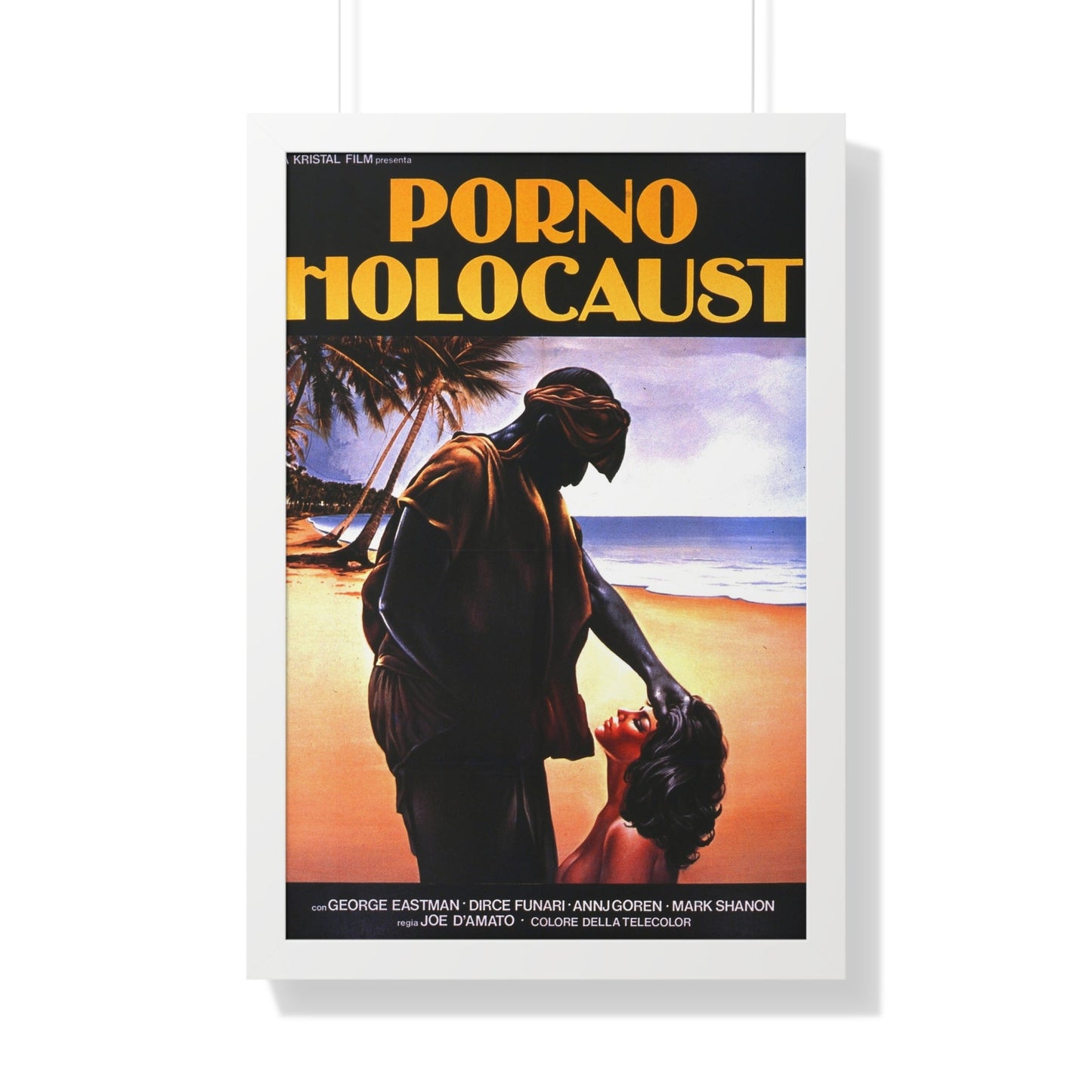 PORNO HOLOCAUST 1981 - Framed Movie Poster-20" x 30"-The Sticker Space