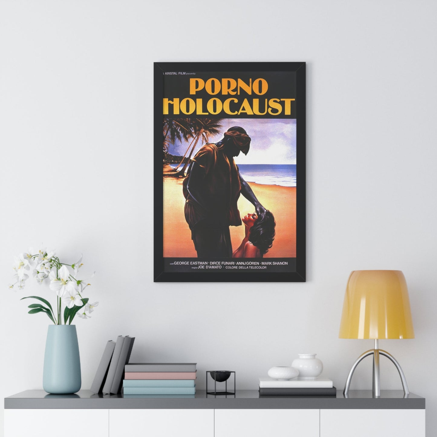 PORNO HOLOCAUST 1981 - Framed Movie Poster-The Sticker Space