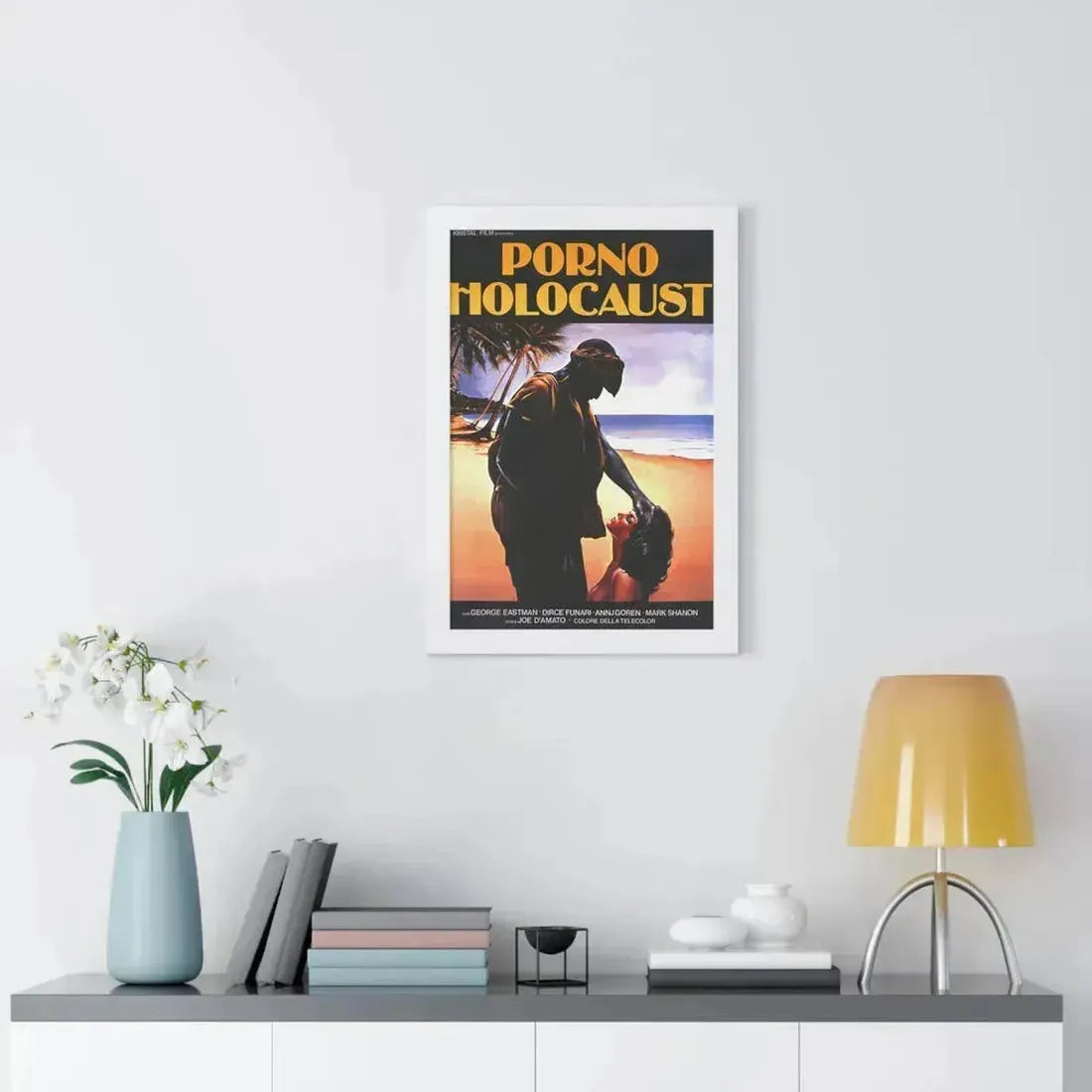 PORNO HOLOCAUST 1981 - Framed Movie Poster - The Sticker Space