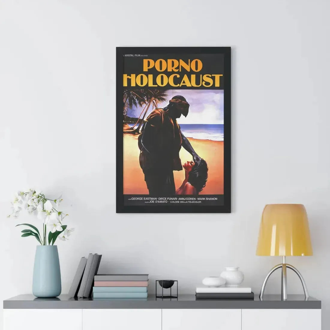 PORNO HOLOCAUST 1981 - Framed Movie Poster - The Sticker Space