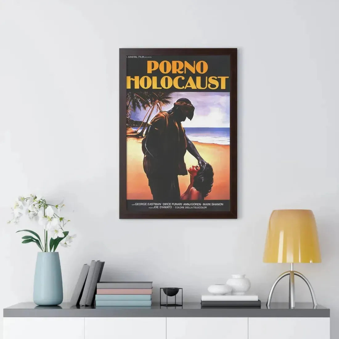 PORNO HOLOCAUST 1981 - Framed Movie Poster - The Sticker Space