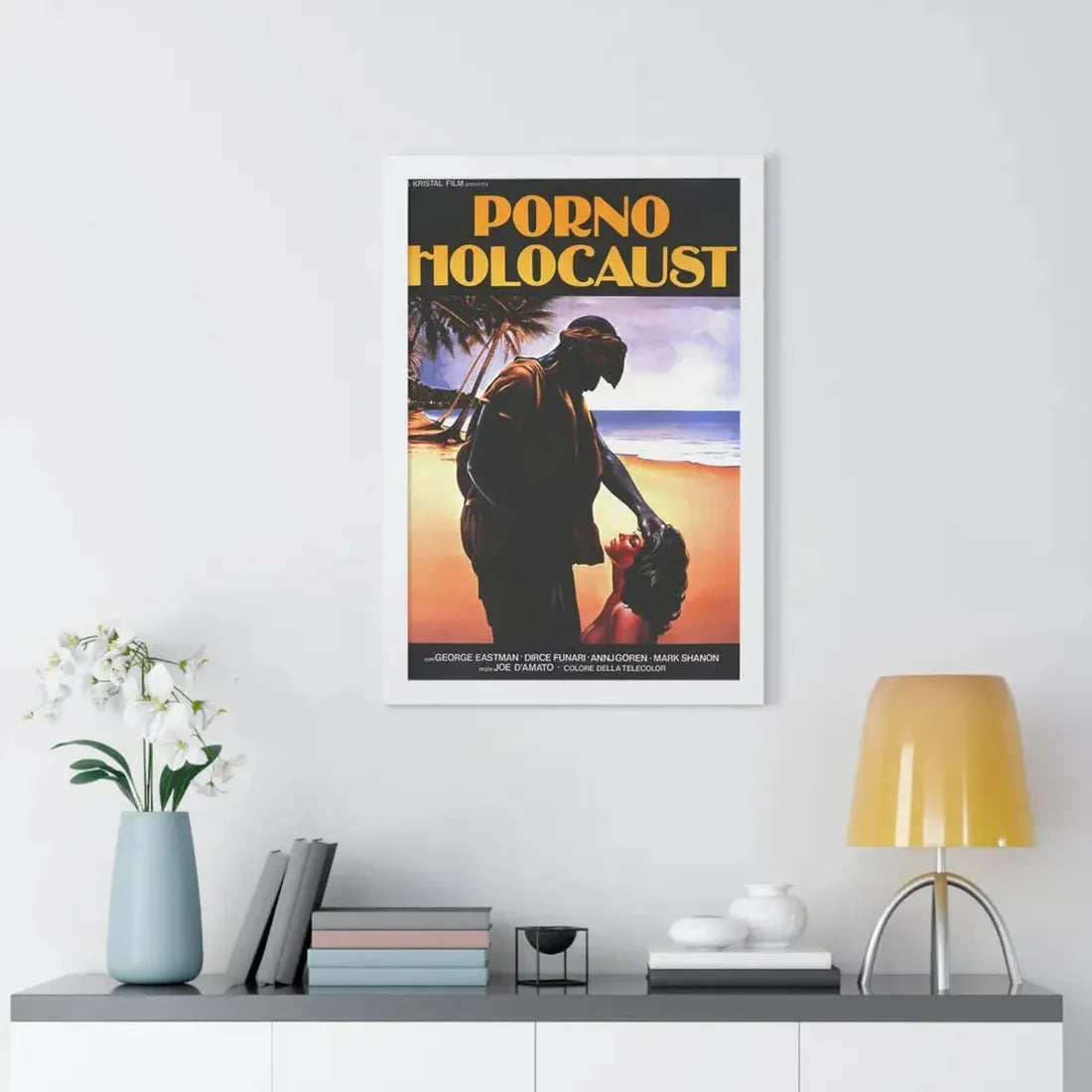 PORNO HOLOCAUST 1981 - Framed Movie Poster - The Sticker Space