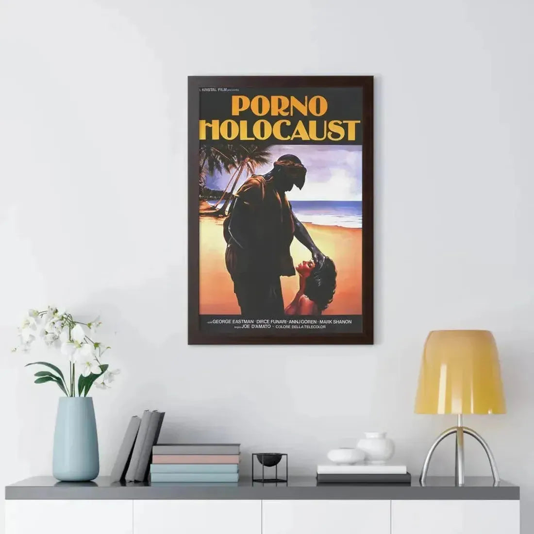 PORNO HOLOCAUST 1981 - Framed Movie Poster - The Sticker Space