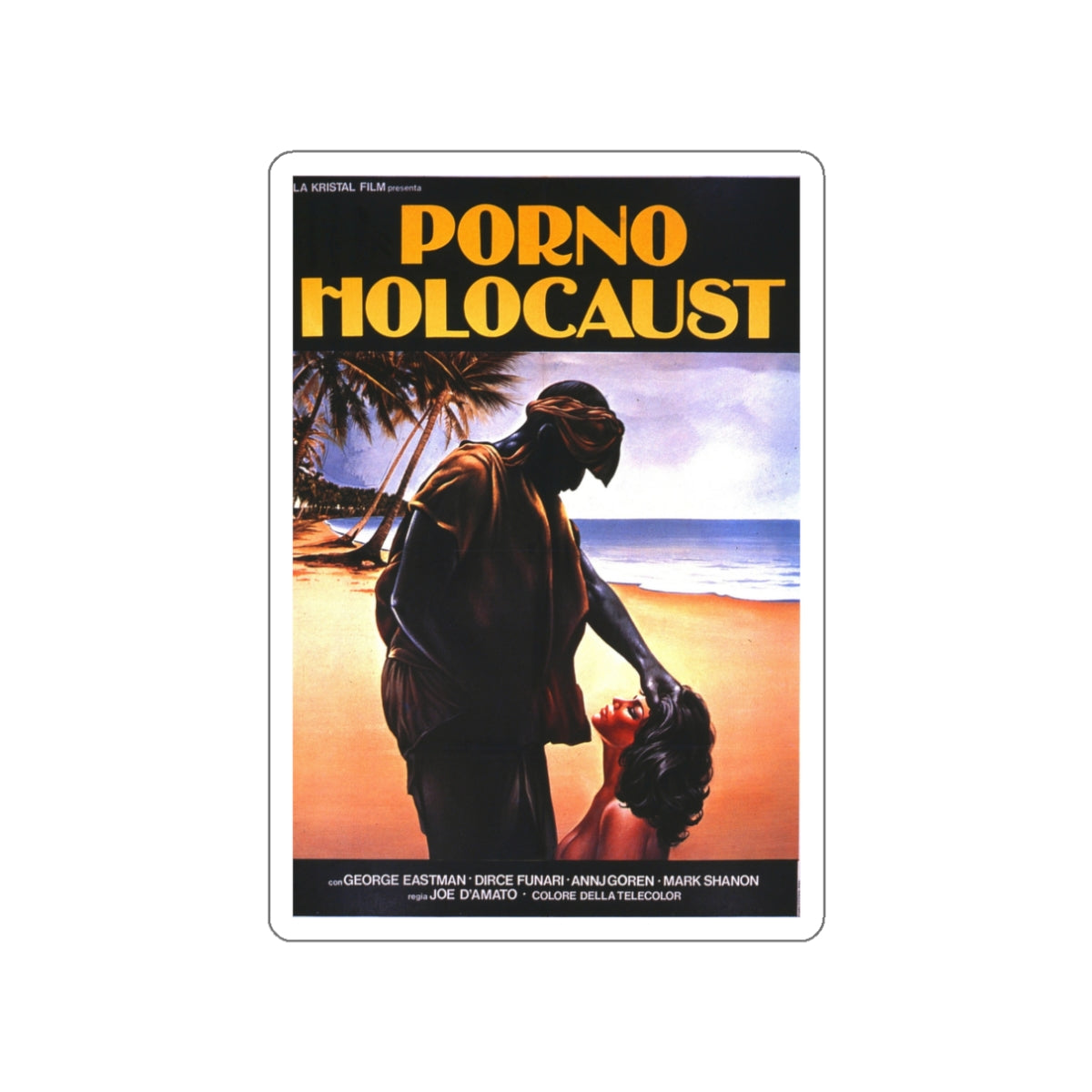 PORNO HOLOCAUST 1981 Movie Poster STICKER Vinyl Die-Cut Decal – The Sticker  Space