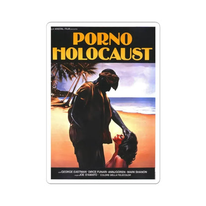 PORNO HOLOCAUST 1981 Movie Poster - STICKER Vinyl Kiss-Cut Decal 2 Inch White - The Sticker Space