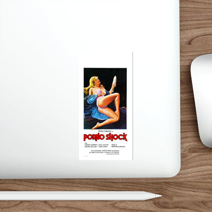 PORNO SHOCK (VOODOO PASSION) 1977 Movie Poster STICKER Vinyl Die-Cut Decal-The Sticker Space