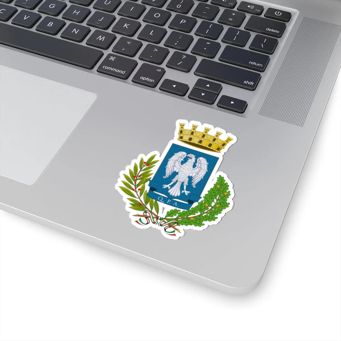 Portici-Stemma (Italy) (Coat of Arms) STICKER Vinyl Kiss-Cut Decal - The Sticker Space