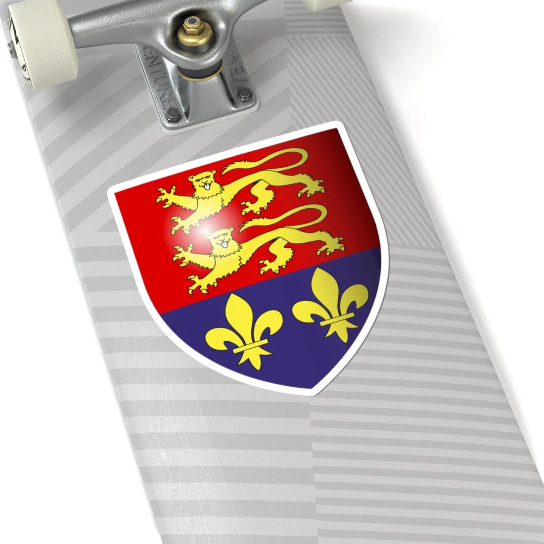 Portlaoise COA 3d (Ireland) (Coat of Arms) STICKER Vinyl Kiss-Cut Decal - The Sticker Space