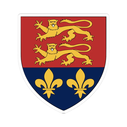 Portlaoise COA (Ireland) (Coat of Arms) STICKER Vinyl Kiss-Cut Decal 3 Inch White - The Sticker Space