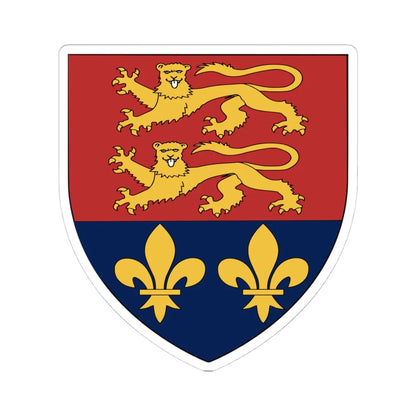 Portlaoise COA (Ireland) (Coat of Arms) STICKER Vinyl Kiss-Cut Decal 4 Inch White - The Sticker Space