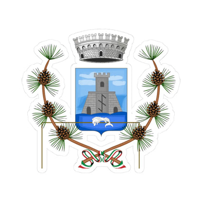 Portofino-Stemma (Italy) (Coat of Arms) STICKER Vinyl Kiss-Cut Decal 3 Inch White - The Sticker Space