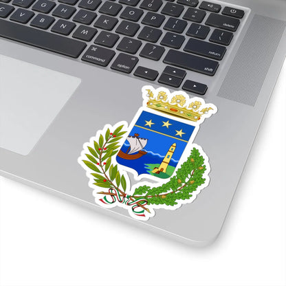 Portomaggiore-Stemma (Italy) (Coat of Arms) STICKER Vinyl Kiss-Cut Decal - The Sticker Space