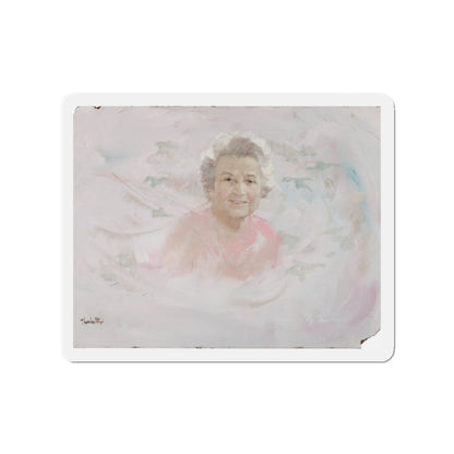 Portrait Illustration (Magazine Illustration) Refrigerator Magnet-2" x 2"-The Sticker Space