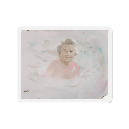 Portrait Illustration (Magazine Illustration) Refrigerator Magnet - The Sticker Space