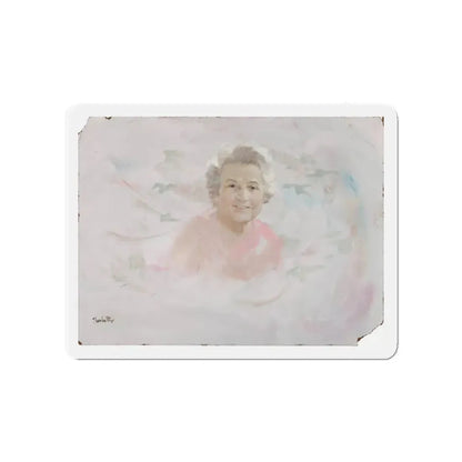 Portrait Illustration (Magazine Illustration) Refrigerator Magnet - The Sticker Space