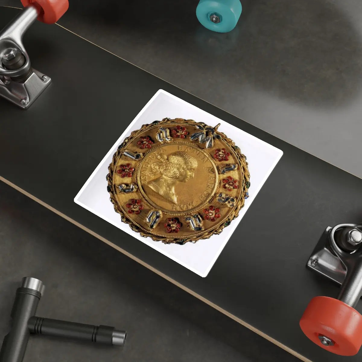 SKU:19448341493512856006 Sticker types:White Shape:Die-Cut Sizes:6" × 6"