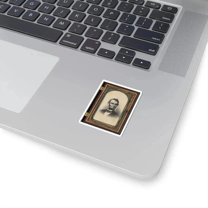 Portrait of Abraham Lincoln in Thermoplastic Case (U.S. Civil War) STICKER Vinyl Kiss-Cut Decal - The Sticker Space