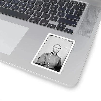 Portrait of Brig. Gen. Edward D. Townsend, Assistant Adjutant General (U.S. Civil War) STICKER Vinyl Kiss-Cut Decal - The Sticker Space