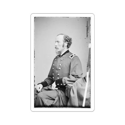 Portrait of Brig. Gen. Emerson Opdycke, Officer of the Federal Army (U.S. Civil War) STICKER Vinyl Kiss-Cut Decal 4 Inch White - The Sticker Space