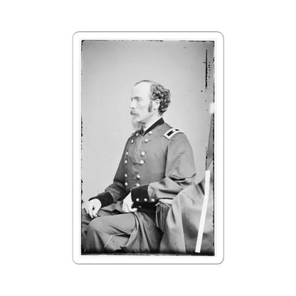 Portrait of Brig. Gen. Emerson Opdycke, Officer of the Federal Army (U.S. Civil War) STICKER Vinyl Kiss-Cut Decal 6 Inch White - The Sticker Space