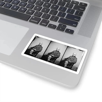 Portrait of Brig. Gen. James S. Wadsworth, Officer of the Federal Army (U.S. Civil War) STICKER Vinyl Kiss-Cut Decal - The Sticker Space