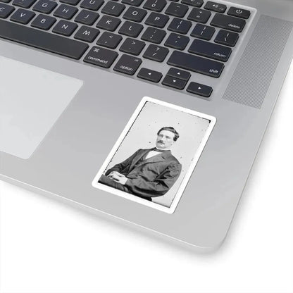 Portrait of Brig. Gen. John D. Imboden, Officer of the Confederate Army (U.S. Civil War) STICKER Vinyl Kiss-Cut Decal - The Sticker Space