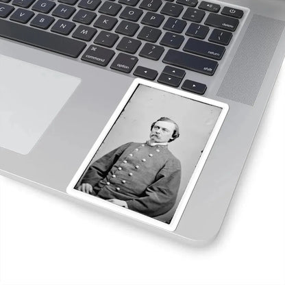 Portrait of Brig. Gen. Joseph Finegan, Officer of the Confederate Army (U.S. Civil War) STICKER Vinyl Kiss-Cut Decal - The Sticker Space