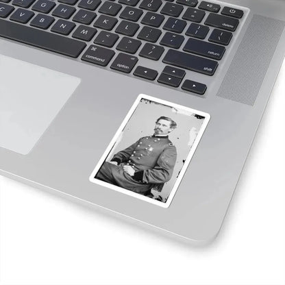 Portrait of Brig. Gen. Orlando M. Poe, Officer of the Federal Army (U.S. Civil War) STICKER Vinyl Kiss-Cut Decal - The Sticker Space