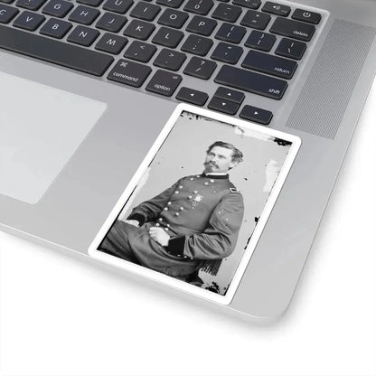Portrait of Brig. Gen. Orlando M. Poe, Officer of the Federal Army (U.S. Civil War) STICKER Vinyl Kiss-Cut Decal - The Sticker Space
