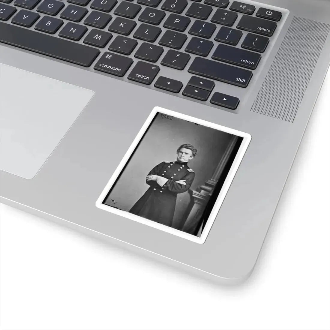 Portrait of Brig. Gen. Ormsby M. Mitchel, Officer of the Federal Army (U.S. Civil War) STICKER Vinyl Kiss-Cut Decal - The Sticker Space