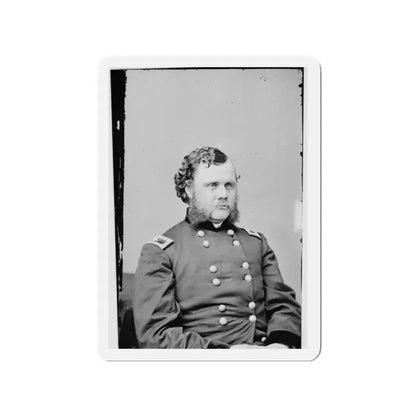 Portrait Of Brig. Gen. Robert O. Tyler, Officer Of The Federal Army (Maj. Gen. From Aug. 1, 1864) (U.S. Civil War) Refrigerator Magnet 2 Inch - The Sticker Space