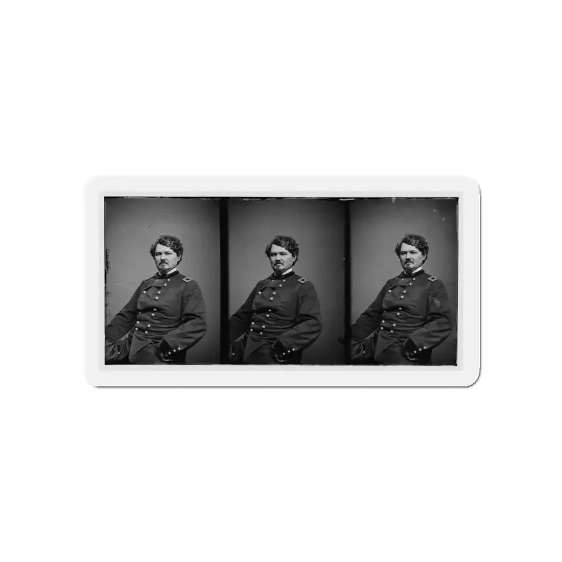 Portrait Of Brig. Gen. Samuel D. Sturgis, Officer Of The Federal Army (U.S. Civil War) Refrigerator Magnet - The Sticker Space