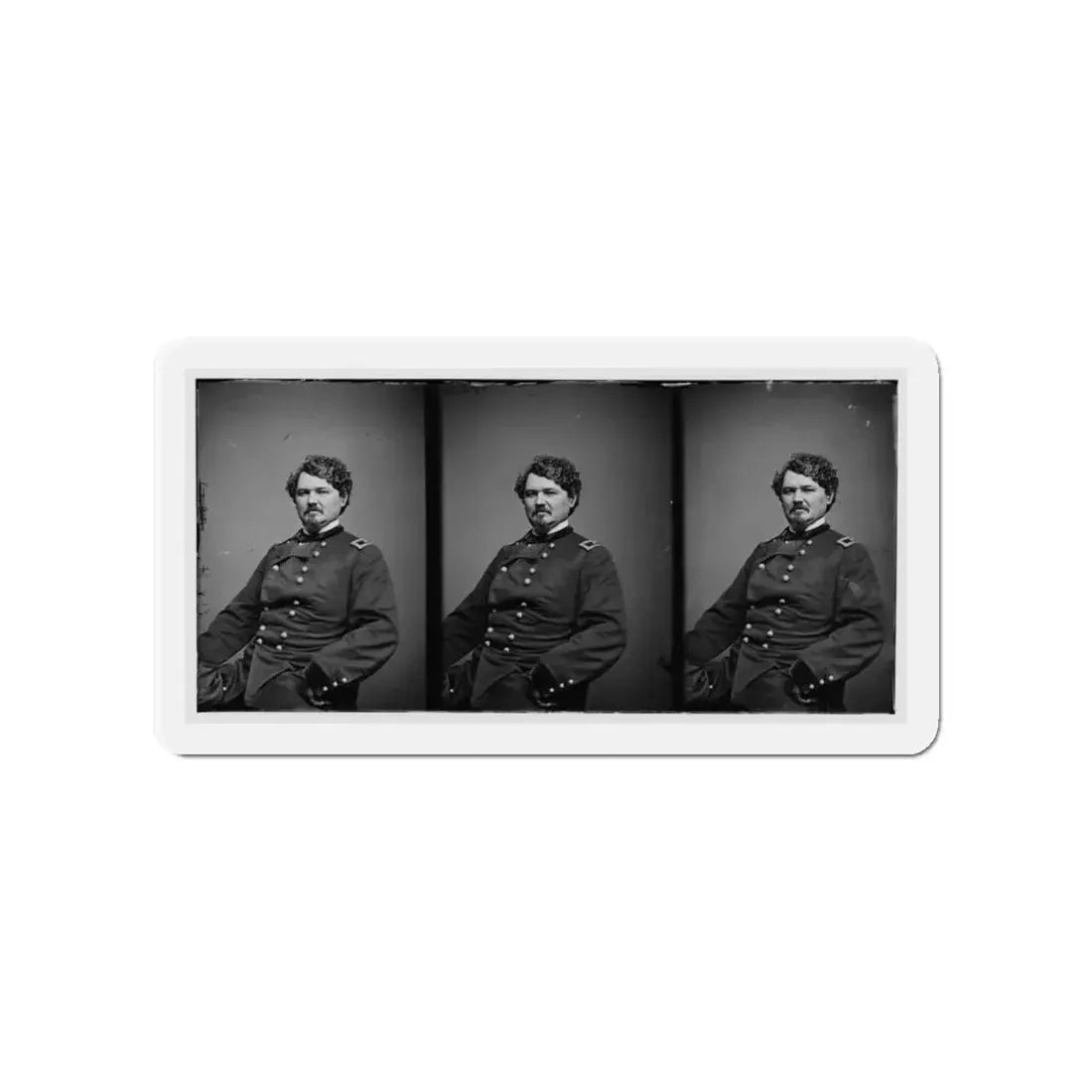 Portrait Of Brig. Gen. Samuel D. Sturgis, Officer Of The Federal Army (U.S. Civil War) Refrigerator Magnet - The Sticker Space