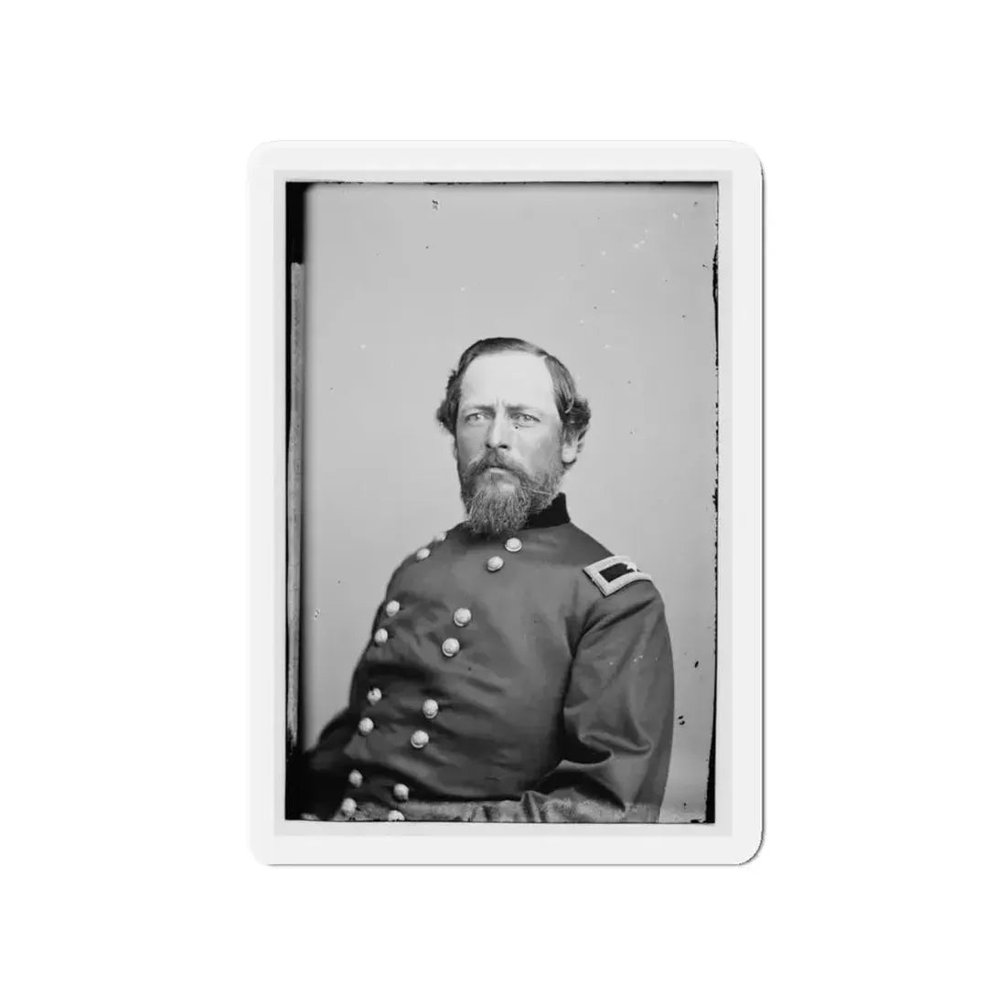 Portrait Of Brig. Gen. Samuel Kosciuzko Zook, Officer Of The Federal Army (U.S. Civil War) Refrigerator Magnet - The Sticker Space
