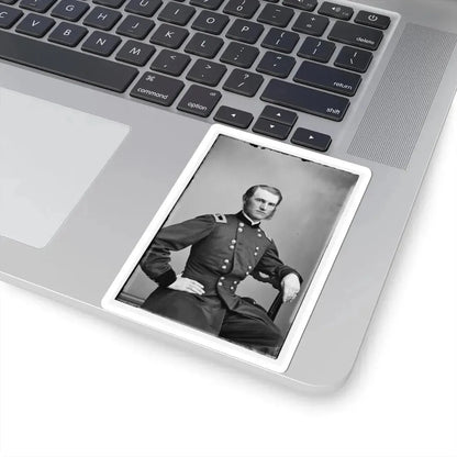 Portrait of Brig. Gen. Thomas E. G. Ransom, Officer of the Federal Army (U.S. Civil War) STICKER Vinyl Kiss-Cut Decal - The Sticker Space