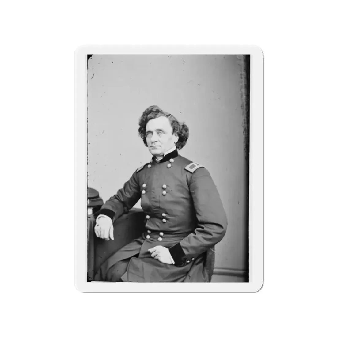 Portrait Of Brig. Gen. Thomas W. Sherman, Officer Of The Federal Army (U.S. Civil War) Refrigerator Magnet - The Sticker Space