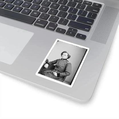 Portrait of Brig. Gen. Thomas W. Sherman, Officer of the Federal Army (U.S. Civil War) STICKER Vinyl Kiss-Cut Decal - The Sticker Space