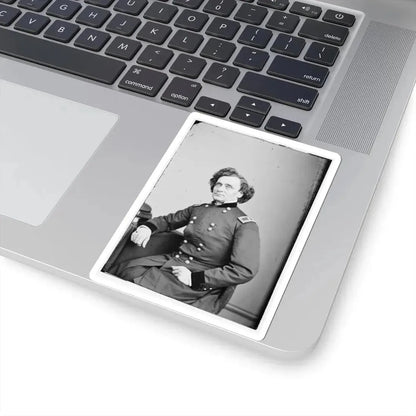 Portrait of Brig. Gen. Thomas W. Sherman, Officer of the Federal Army (U.S. Civil War) STICKER Vinyl Kiss-Cut Decal - The Sticker Space