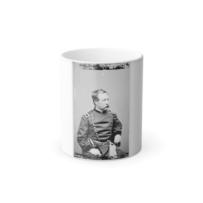 Portrait of Brig. Gen. Albion P. Howe, Officer of the Federal Army (U.S. Civil War) Color Morphing Mug 11oz-11oz-The Sticker Space