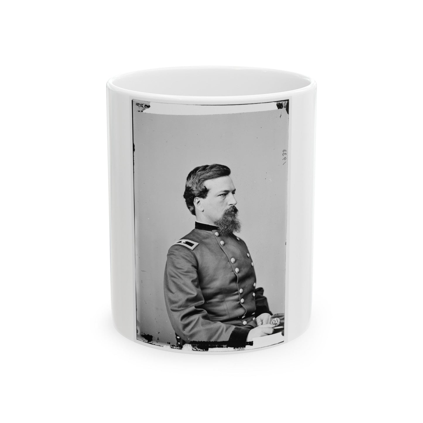 Portrait Of Brig. Gen. Alexander S. Webb, Officer Of The Federal Army (Maj. Gen. From Aug. 1, 1864) (U.S. Civil War) White Coffee Mug