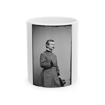 Portrait Of Brig. Gen. Andrew A. Humphreys, Officer Of The Federal Army (Maj. Gen. From July 8, 1863) (U.S. Civil War) White Coffee Mug