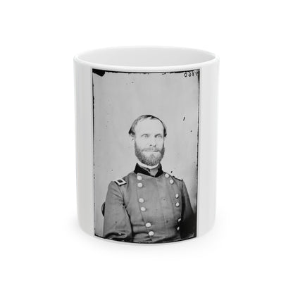 Portrait Of Brig. Gen. Edward D. Townsend, Assistant Adjutant General (U.S. Civil War) White Coffee Mug