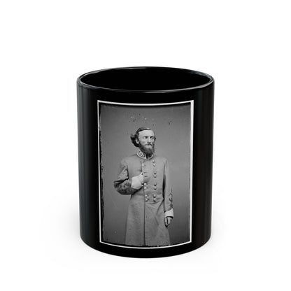 Portrait Of Brig. Gen. John S. Marmaduke, Officer Of The Confederate Army (U.S. Civil War) Black Coffee Mug-11oz-The Sticker Space