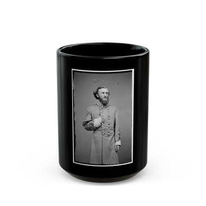 Portrait Of Brig. Gen. John S. Marmaduke, Officer Of The Confederate Army (U.S. Civil War) Black Coffee Mug-15oz-The Sticker Space